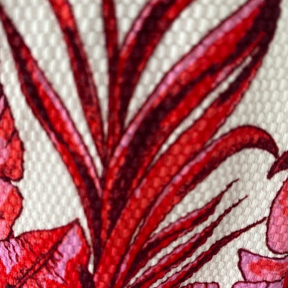 Jessica Simpson NWT XL Palm O Ring Floral Cutout Swimsuit Pictured AS IS - Picture 3 of 8